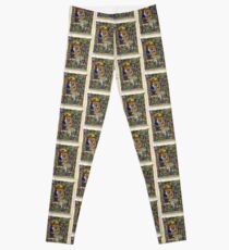 Illuminated New Testaments Adoration of Baby Jesus Leggings