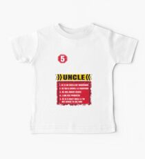 5 Things You Should Know About My Uncle Funny Baby Tee