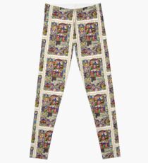 Illuminated New Testaments Assumption of Virgin Mary Leggings