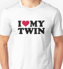 I love my twin Unisex T-Shirt