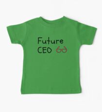 Zukünftiger Geschäftsführer Baby T-Shirt