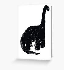 Diplodocus Greeting Card