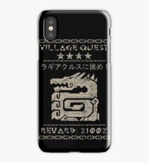 Village Quest - Lagiacrus iPhone Case
