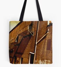 fire escape 3 Tote Bag