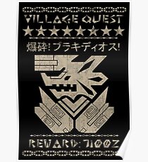 Village Quest - Brachydios Poster