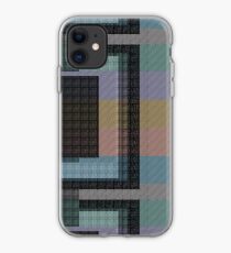 subliminal state, glitch me pattern iPhone Case