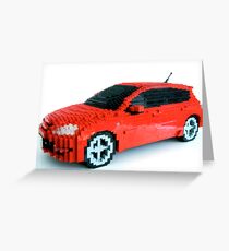 Mazdaspeed3 Greeting Card