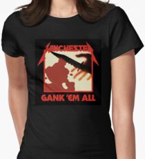Gank 'em all Women's Fitted T-Shirt