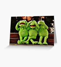 Muppets Greeting Card