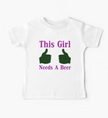 This Guy Needs A Beer Baby Tee