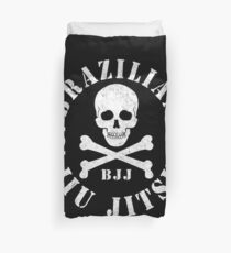 JIU JITSU - SKULL AND CROSSBONES Duvet Cover
