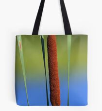 Cattail Blues Tote Bag