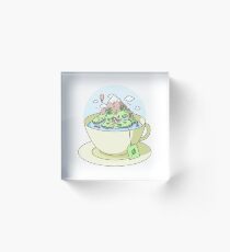 Tea Island Acrylic Block