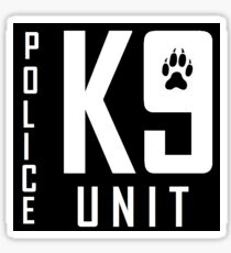 Police K9 Sticker