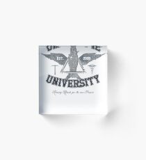 District 12 University Acrylic Block