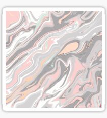 Pastel Liquid Marble 004 Sticker