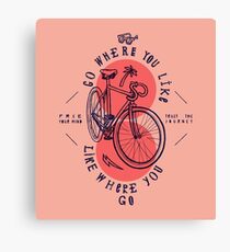 Fixie bicycle Canvas Print