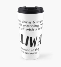 Taza de viaje Milliways