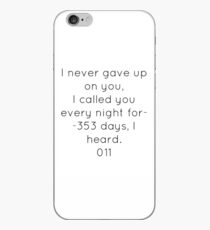 Stranger things season 2 mike and eleven iPhone Case