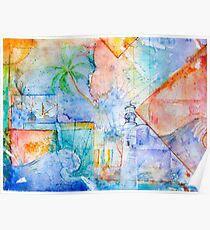 Water & Color Poster