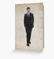 Professor Moriarty (Andrew Scott) Greeting Card