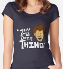 Zhu Li Do The Thing! Women's Fitted Scoop T-Shirt