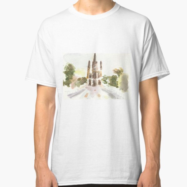 Poetic Brussels: Church of Our Lady of Laeken Classic T-Shirt