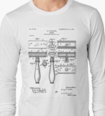 Gillette Razor Patent Long Sleeve T-Shirt