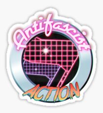 a n t i f a w a v e Sticker
