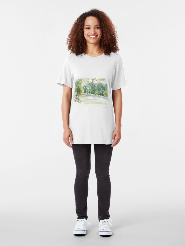 Alternate view of Portic Brussels: Bois de La Cambre Slim Fit T-Shirt
