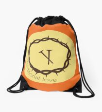 Image Unconditional love Drawstring Bag