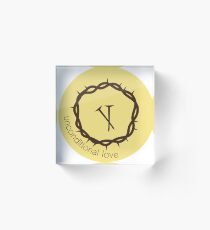 Image Unconditional love Acrylic Block
