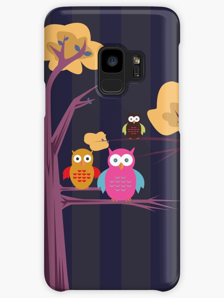 Owls 3 Cases And Skins For Samsung Galaxy By Adam Santana Redbubble 5200