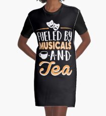 Angetrieben von Musicals und Tee T-Shirt Kleid