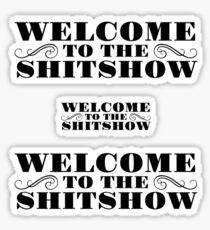 welcome to the shitshow Sticker