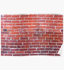Brick Wall Poster