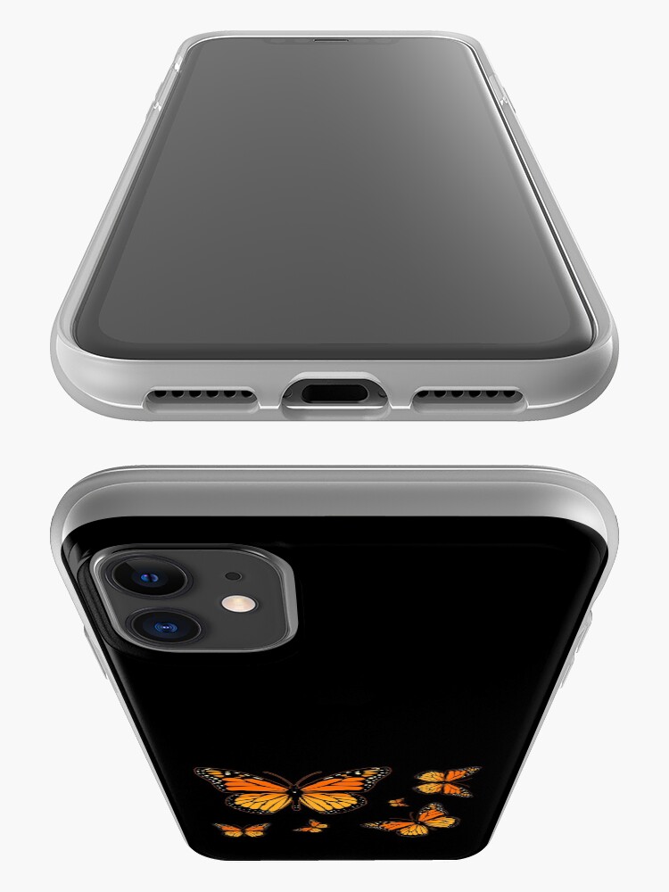 Alternate view of Monarch Butterfly Rapsody iPhone Case & Cover