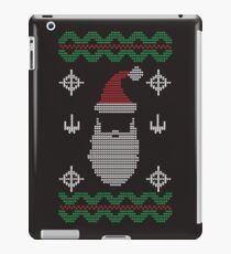 Weihnachtssankt hässliche Strickjacke iPad-Hülle & Klebefolie