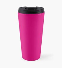 Pink Fuchsia Solid Color Decor Thermobecher