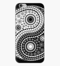 Yin Yang Symbol Paisley-Art iPhone-Hülle & Cover
