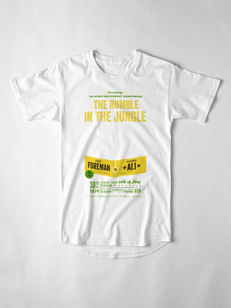 rumble in the jungle t shirt joe rogan