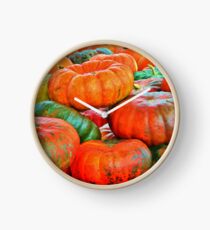 Heirloom Pumpkins Clock
