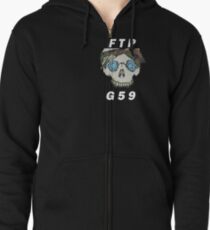Suicide Boys skull Zipped Hoodie