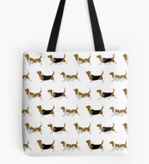 Basset Hounds Tote Bag