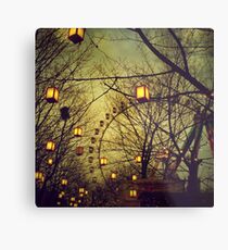 Fairy Wheel Metal Print