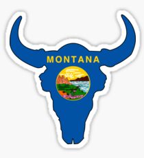 Montana Bison Sticker
