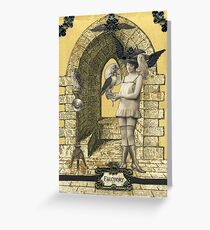 Falconry Greeting Card