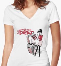 The English Women's Fitted V-Neck T-Shirt