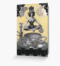 Java Goddess Greeting Card