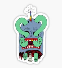 i got worms Sticker